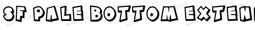 SF Pale Bottom Extended字体转换